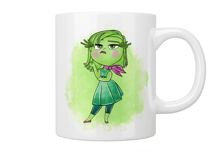Inside Out: Disgust Mug - Jazzy Giraffe Mug