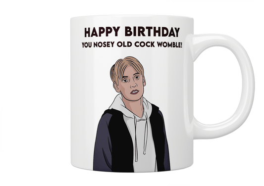 This Country: Kurtan Mucklowe “Happy Birthday You Nosey Old Cock Womble” Mug