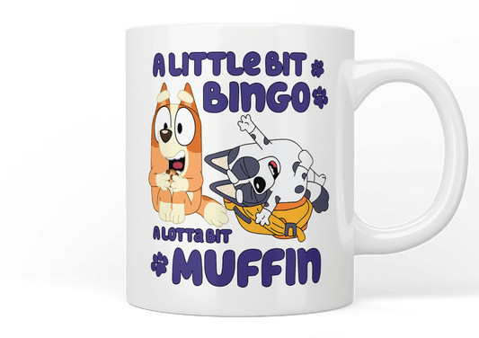 Bluey: A little bit Bingo, alotta bit Muffin mug