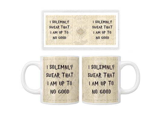 I Solemnly Swear That I Am Up To No Good - Harry Potter Marauder’s Map Mug