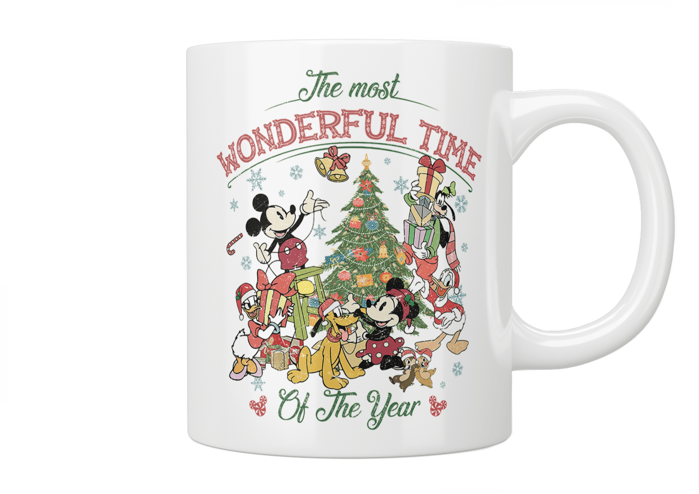 Mickey Mouse And Friends: The Most Wonderful Time Of Year Christmas Mug