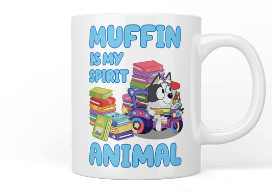 Bluey: Muffin is my spirit animal mug