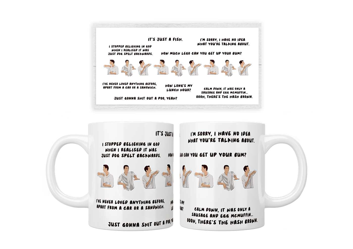 The Inbetweeners: Neil Sutherland Quotes Mug