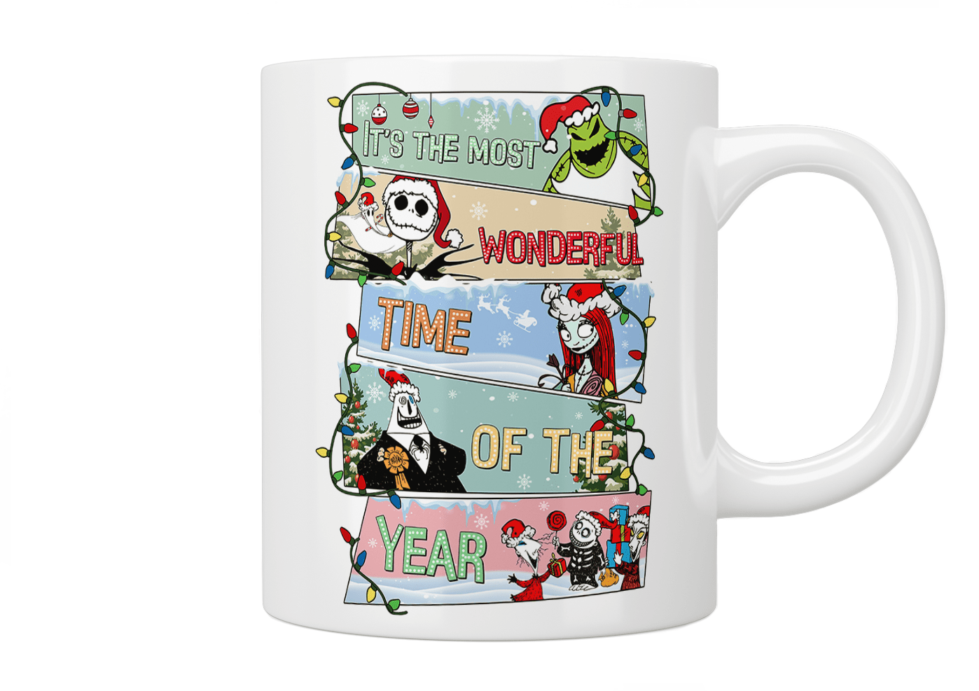 Nightmare Before Christmas: It's The Most Wondful Time Of TheYear Mug