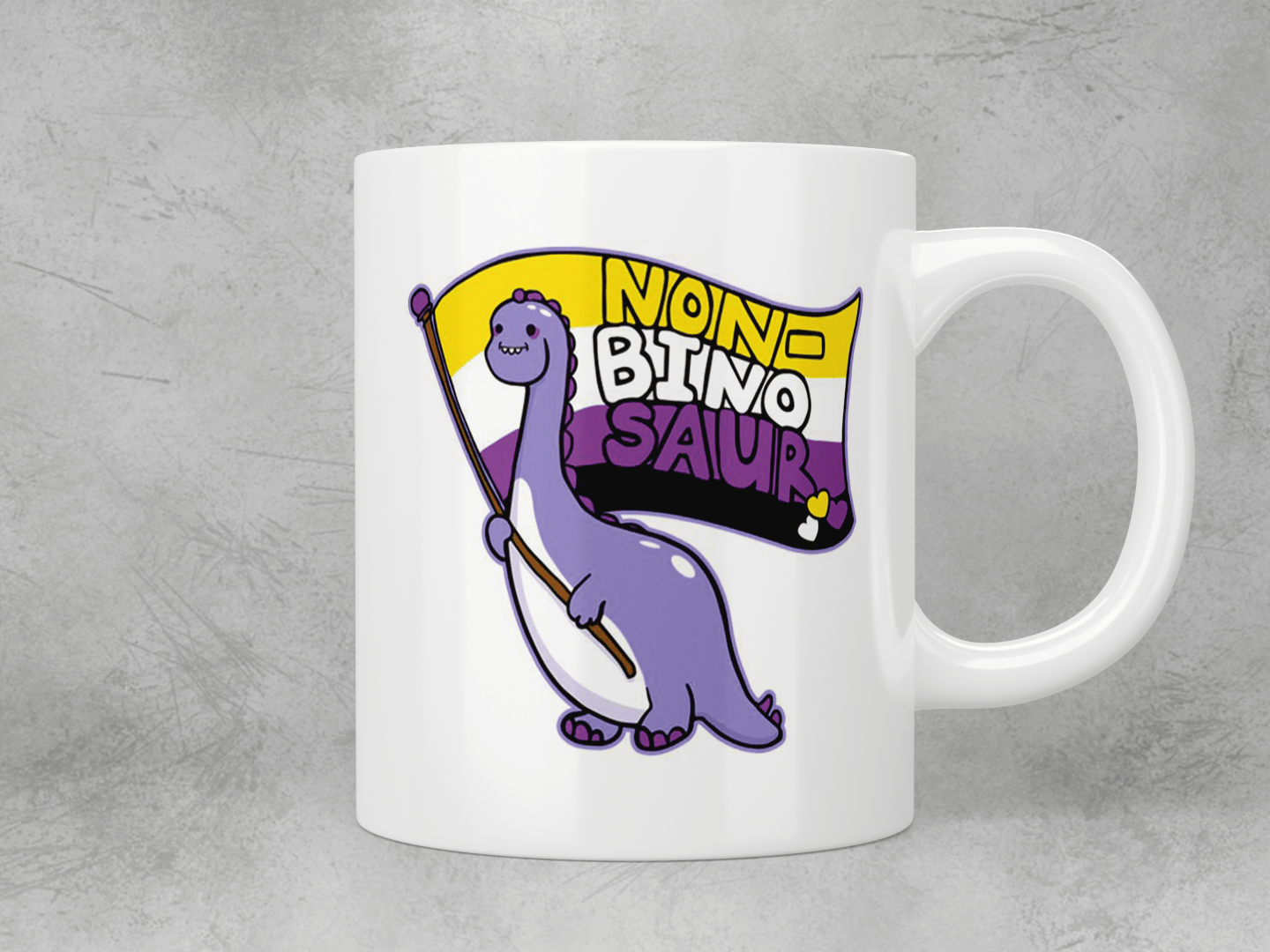 Non-binosaur mug