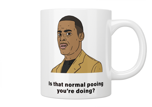 Peep Show: Alan Johnson “Normal Pooing” Mug