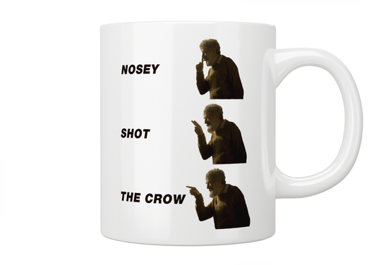 Brassic “nosey shot the crow” farmer Jim mug