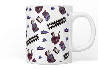 Oasis: Live Forever Sticker Mug