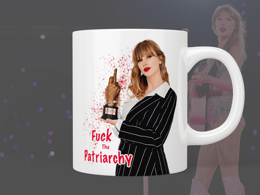 Taylor Swift “f*ck the patriarchy” mug