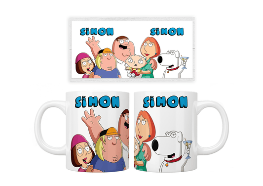 Personalised Family Guy Mug