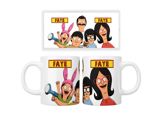 Personalised Bob's Burgers Mug