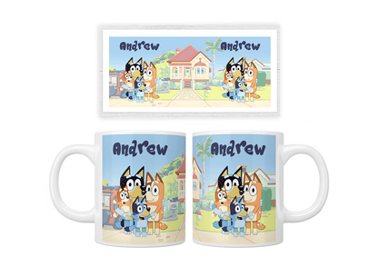 Personalised Bluey Mug