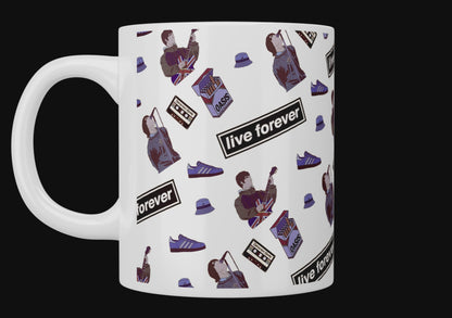 Oasis: Live Forever Sticker Mug