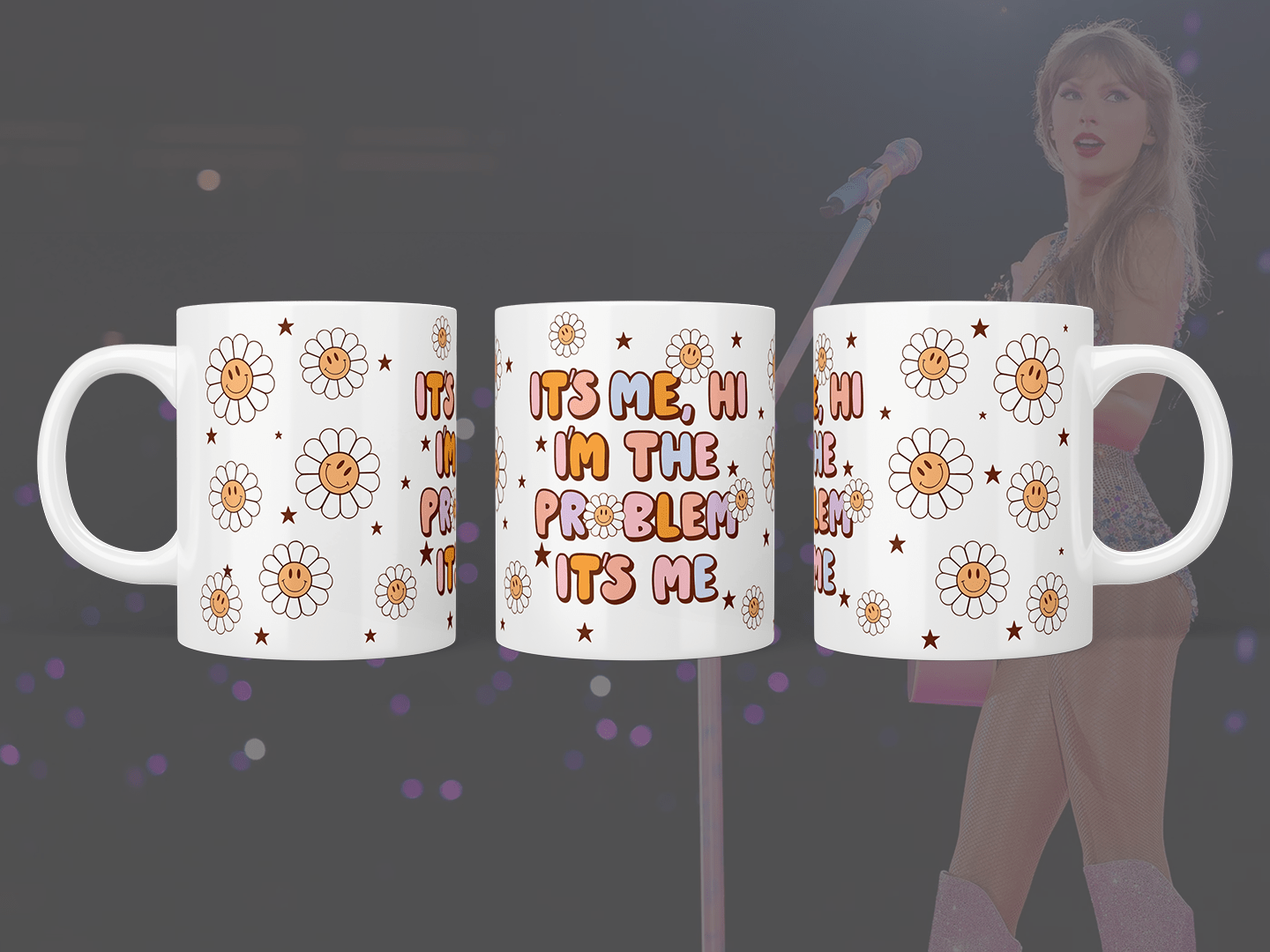 Taylor Swift: "Anti-Hero" - "It's me, hi, I'm the problem it's me" mug