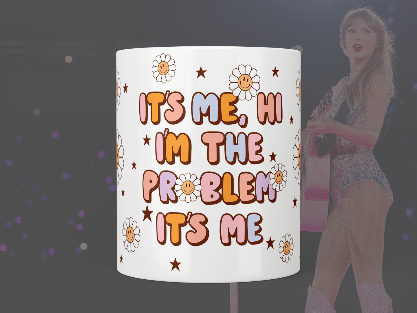 Taylor Swift: "Anti-Hero" - "It's me, hi, I'm the problem it's me" mug