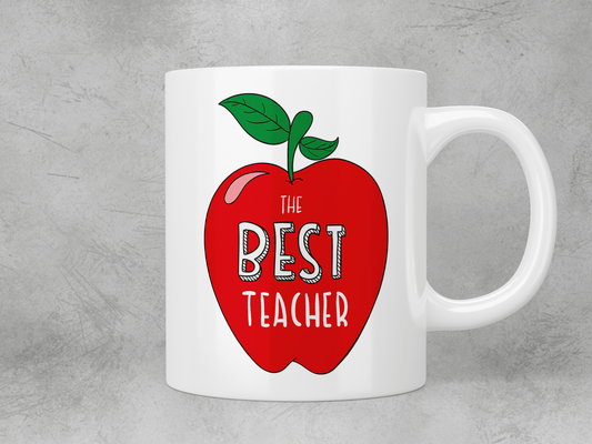 The best teacher - apple mug