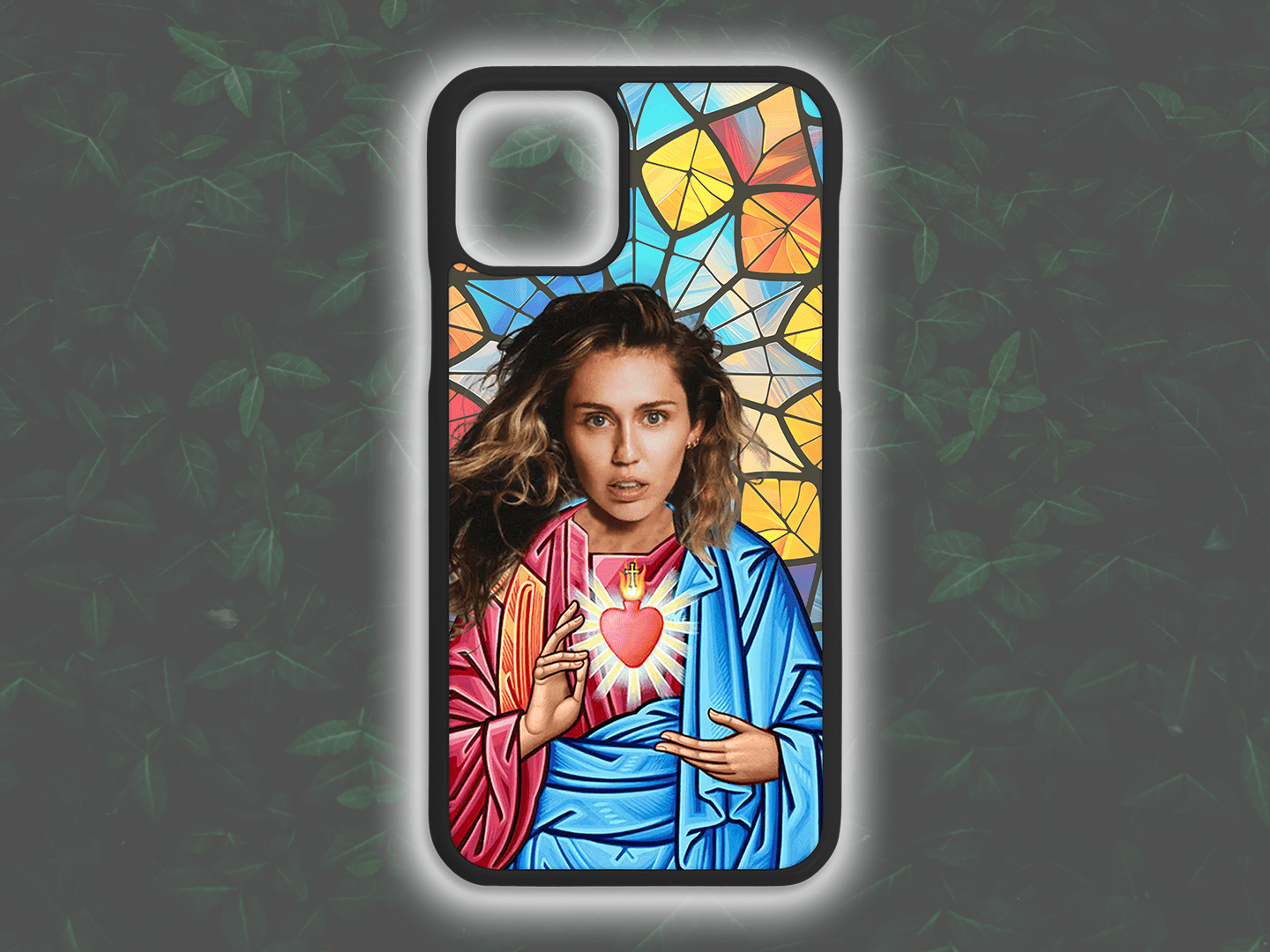 Saint Miley Cyrus Phone Case [rubber]