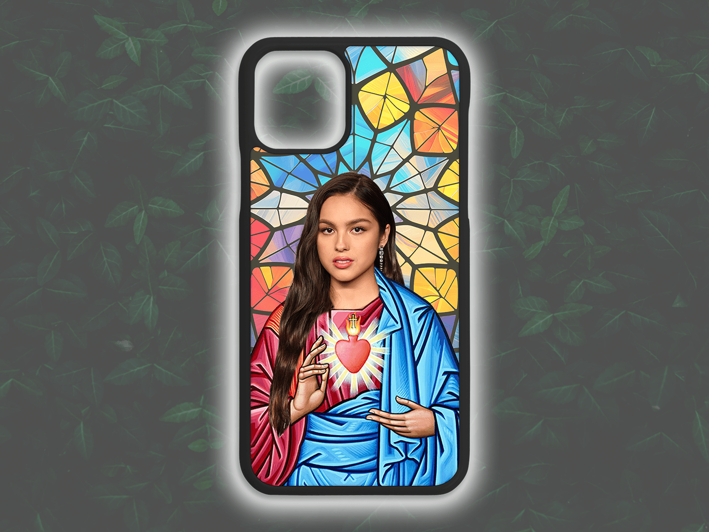 Saint Olivia Rodrigo phone case [rubber]