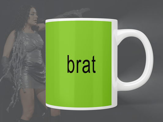 Charli XCX brat mug