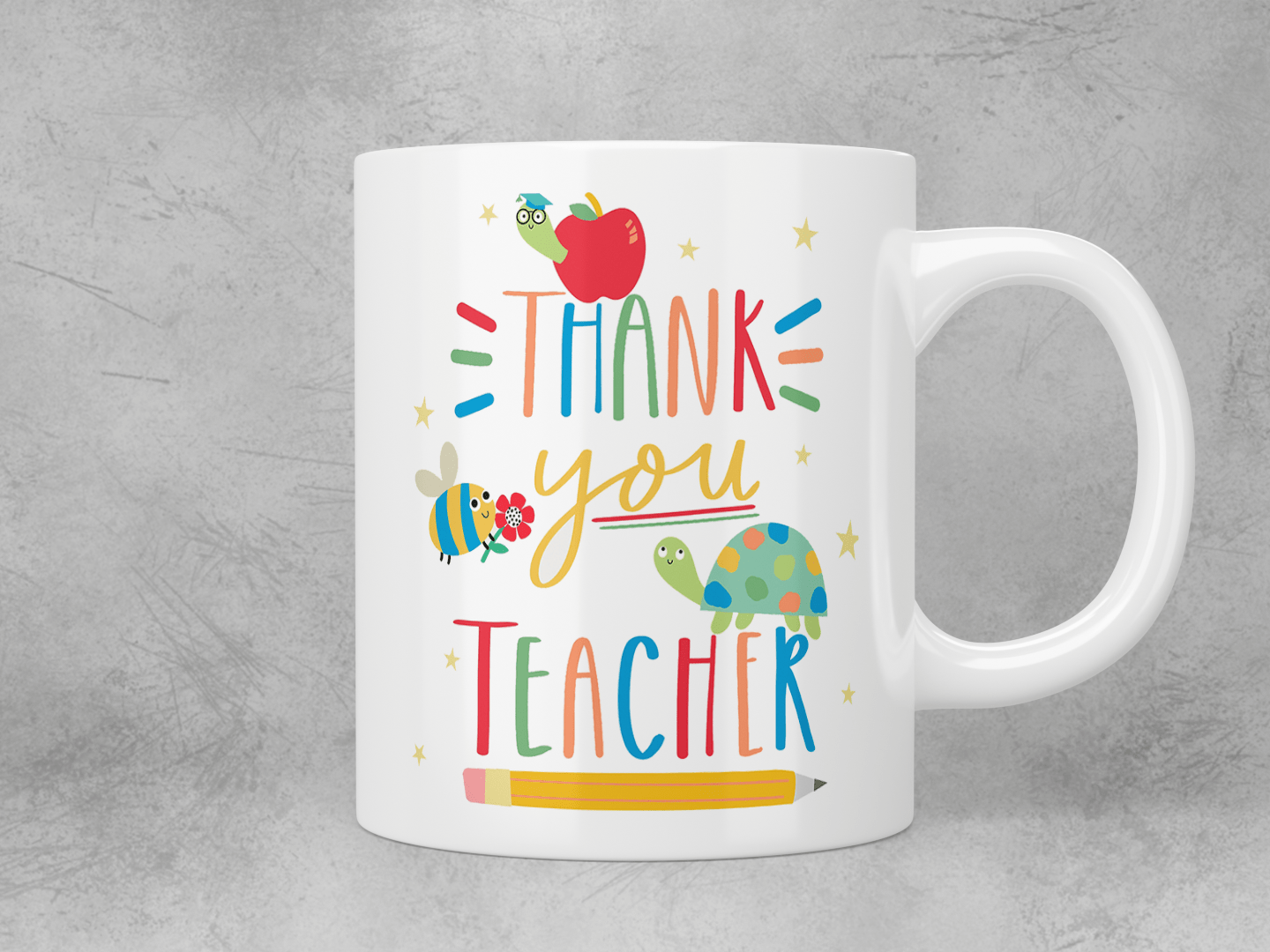 Thank you teacher mug