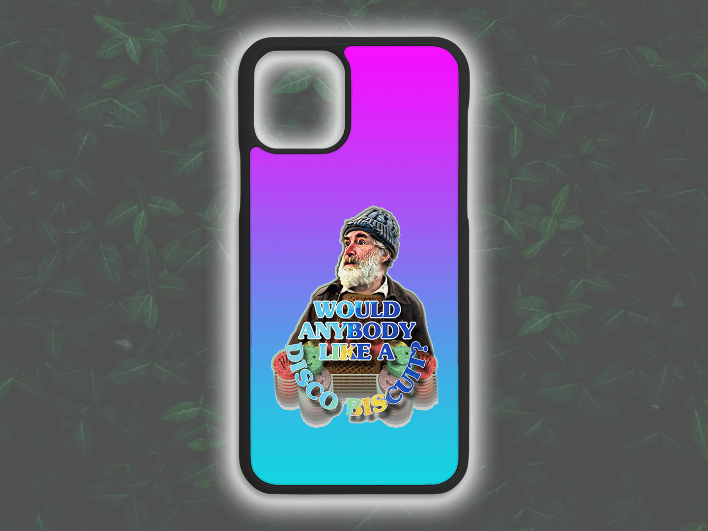 Brassic Farmer Jim Disco Biscuit Phone Case [rubber]