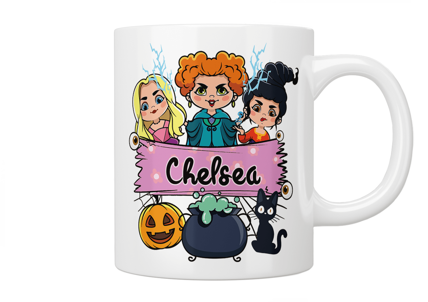 Personalised Hocus Pocus Sanderson Sisters Mug