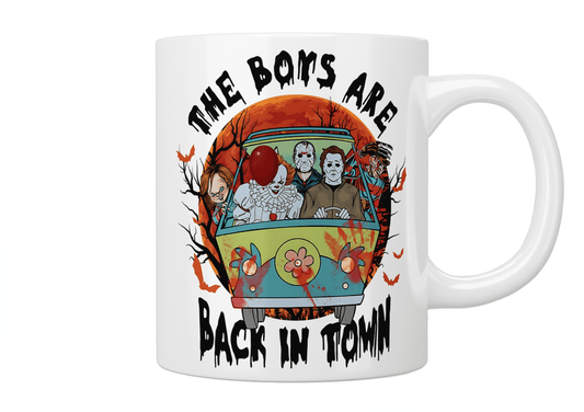 The Boys Are Back In Town Horror Villains - Scooby Doo Inspired Mug