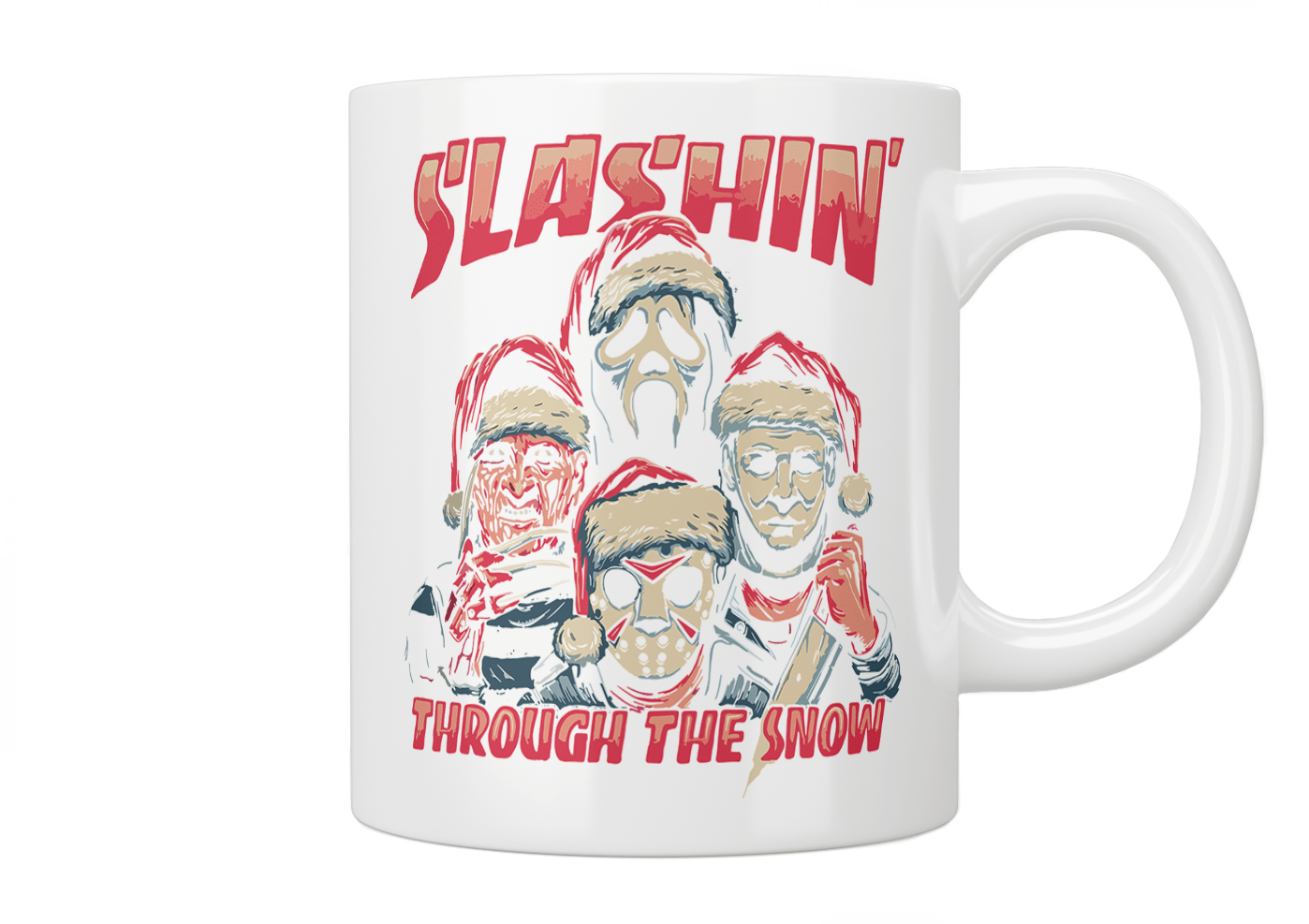 Slashin' Through The Snow Mug