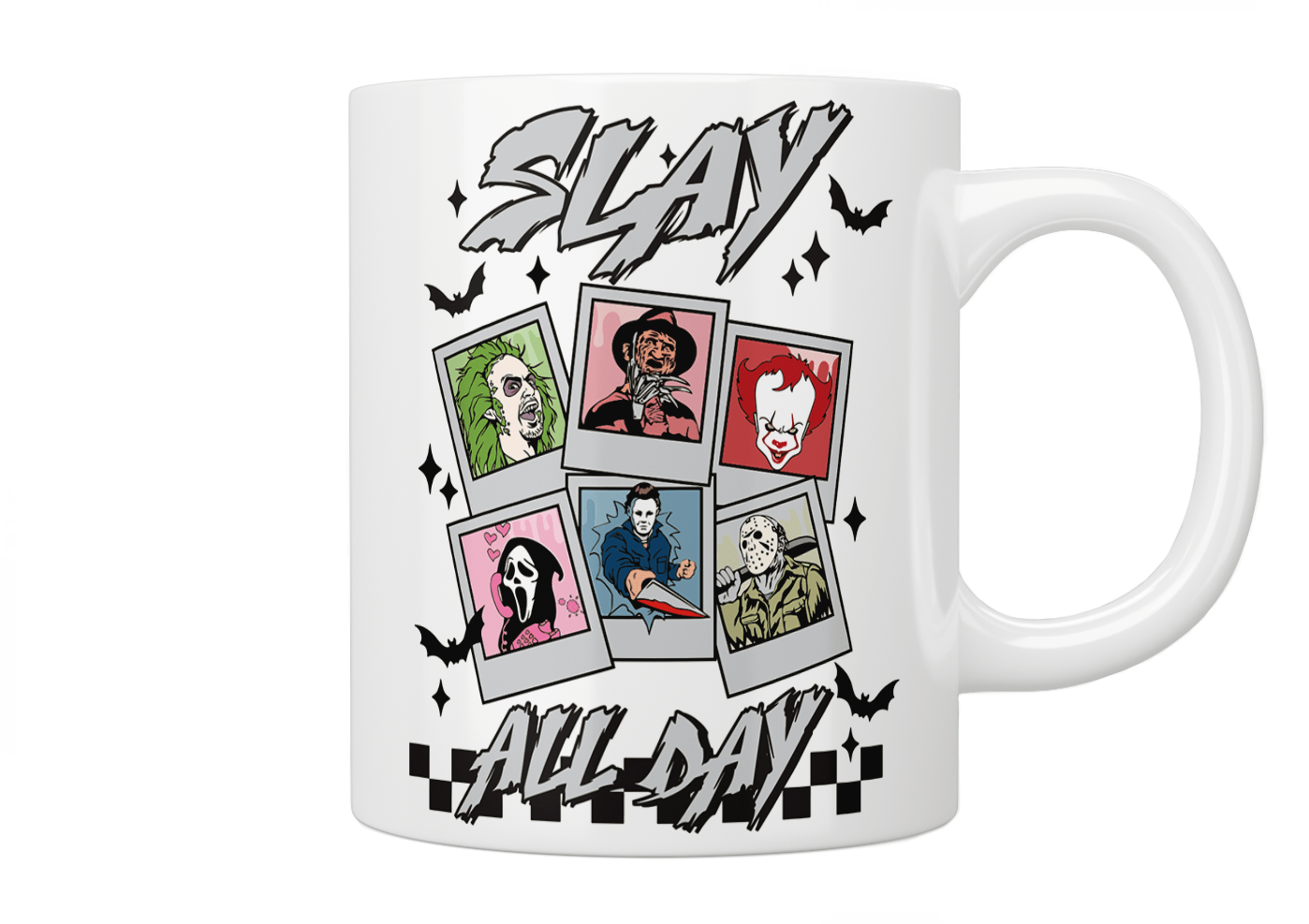 Horror / Slasher Villain Slay All Day Mug