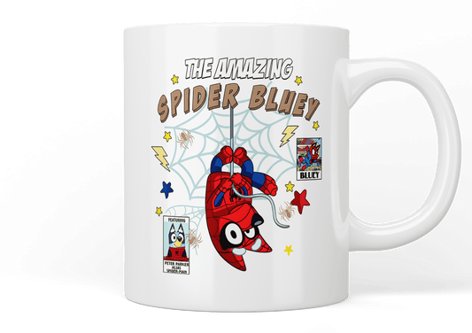 Bluey: The Amazing Spider Bluey mug