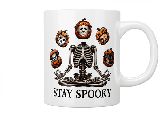 Stay Spooky Horror Villain Halloween Mug