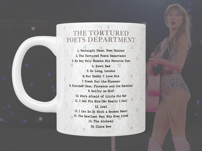 Taylor Swift: The Tortured Poets Department - The Anthology tracklist mug