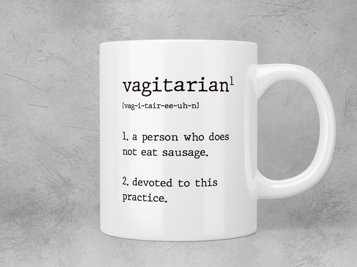 Vagitarian mug