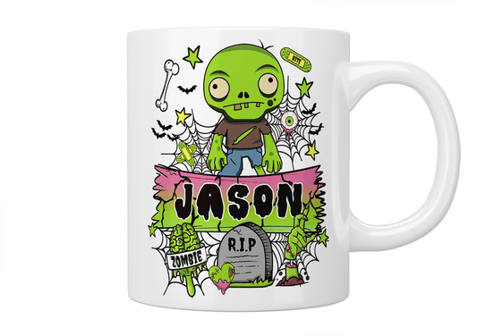 Personalised Zombie Mug